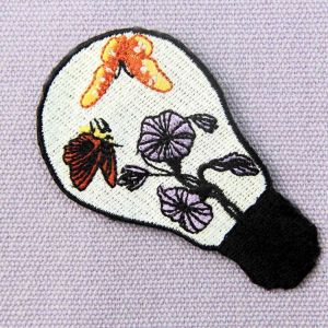 Washable 60mm Custom Embroidered Patches For Jeans Shoes Backpacks