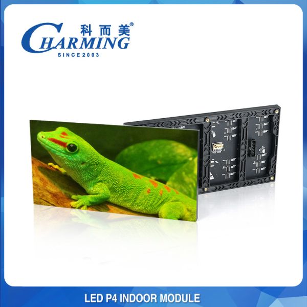 CHARMING PANTALLAS PARA PUBLICIDAD EXTERIOR P4 256X128MM PANEL SCREENS 3840HZ INDOOR ADVERTISING BOARDS MODULES SMD 2020 STANDARD LED VIDEO WALLS