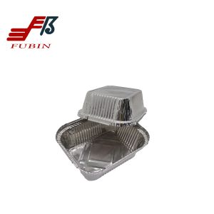 450ml Aluminum Foil Container For Fast Food Packing Roasting