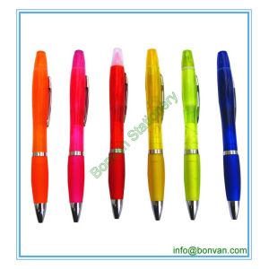 China ball pen and highlighter, pen with highlighter, promotion gift use on sale