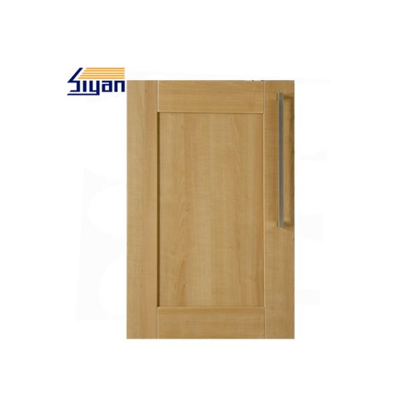 Buy Wood Grain Shaker Kitchen Cabinet Doors 458*688mm With PVC Film Wrapped at wholesale prices