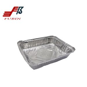 Microwave Oven Rectangular Foil Trays For Catering