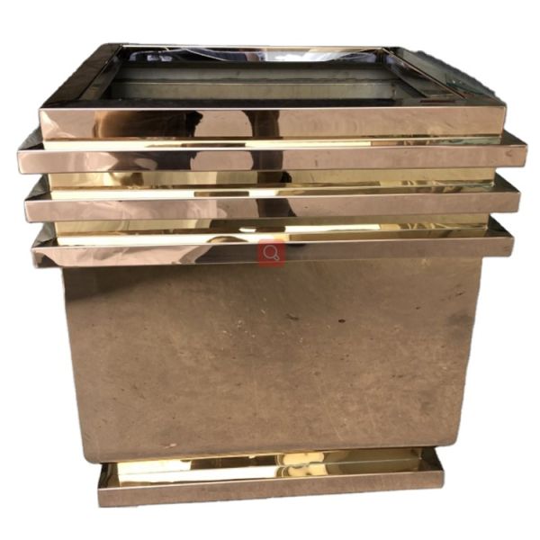 Rectangular outdoor modern large flower pots square planters