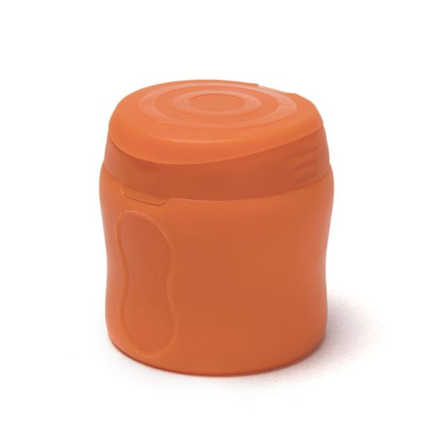 Buy Orange Barrel Shape Kawaii Pencil Sharpener Two Hole at wholesale prices