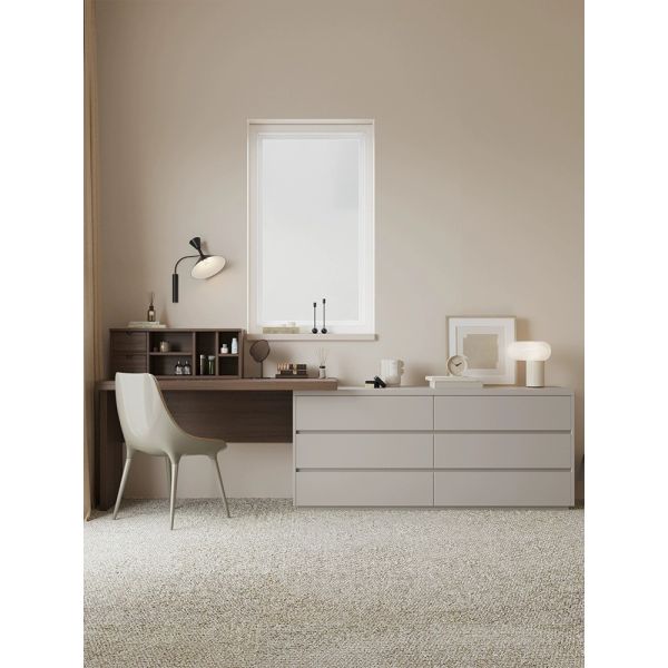 Buy Cozy Bedroom Makeup Vanity Slimline Dressing Table With Mirror at wholesale prices