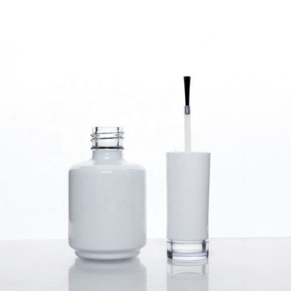 Top Quality Custom 5ml 8ml 10ml Matte Glossy Black White Empty Gel Nail Polish