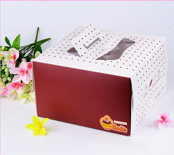 Four packs cupcake box wholesale
