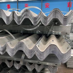 Traffic Road Steel Barrier Customized Galvanized Expressway Highway Guardrail