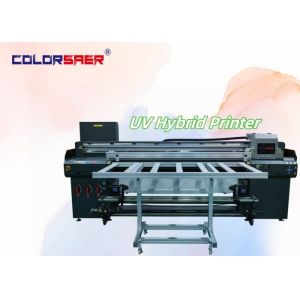 Digital High Quality Flatbed And Roll To Roll UV Hybrid Printer Sign Printing