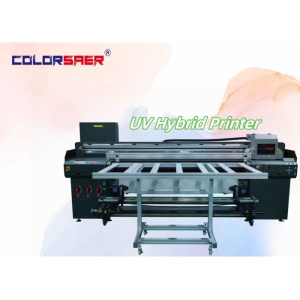 Digital High Quality Flatbed And Roll To Roll UV Hybrid Printer Sign Printing