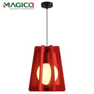 Custom Modern Acoustic Panels Pendant Lighting Felt Lampshade Chandelier with