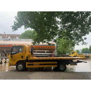 10 Tons Weight ISUZU Clearing Trucks Vehicle Wrecker Truck With And Diesel Fuel