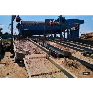 Small And Big Scale 30T/H Trommel Alluvial Gold Mining Machine Gold Sand