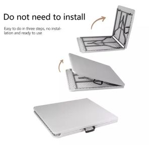 Convenient and Versatile Plastic Metal Folding Picnic Dining Table for Event