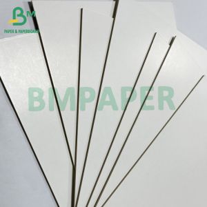 Recyclable Thick 2mm Strong Smooth White Clay Coated Cardboard