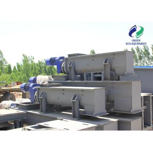 Sewage Treatment Shaftless Screw Conveyor System 25m