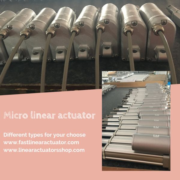 Compact Dc Linear Actuator 12v Waterproof For Vehicle Mounted Wheelchair Lifts