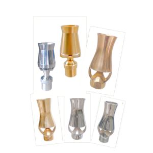 Brass Ice Tower 2.5 Inch DN65 Dancing Fountain Nozzles