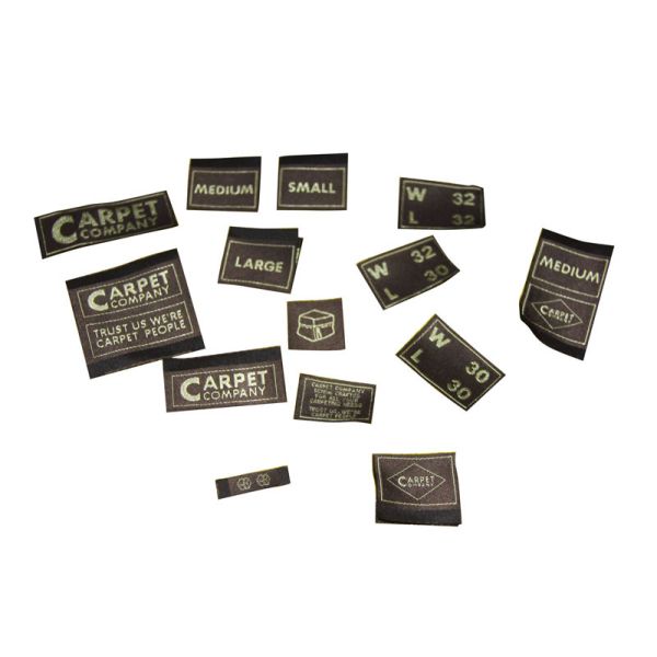 Buy OEM 30D Yarn Personalized Clothing Labels Customized For Clothes at wholesale prices