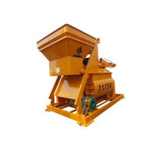 Commercial Twin Shaft Cement Mixer Machine For Ready Mix Concrete Plant