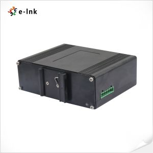 Industrial 4-Port 10/100TX 802.3at PoE + 1-Port 100BASE-FX Ethernet Switch