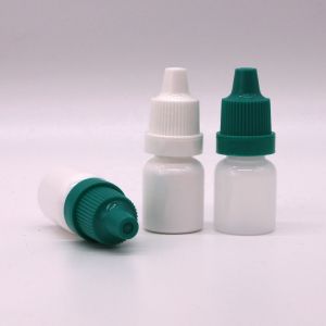10mL LDPE Plastic Empty Squeezable Dropper Bottles with Customized Colors and
