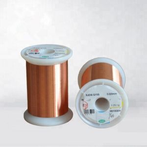 Round Enamelled Self Bonding Wire Thin Magnet Copper Wire For Senior Watch Coil