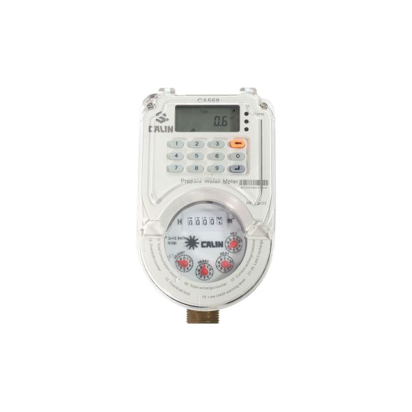 Ethiopia Multi-Jet STS Compliant Prepayment Water Meter with IR Keypad LCD