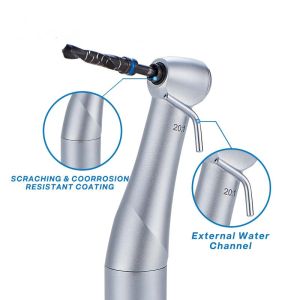 Detachable Dental Implant Contra Angle Handpiece With Push Button Chuck Type