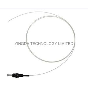 ST UPC SM SX Pigtail , Optic Fiber Pigtails ST Singlemode Simplex White Cable