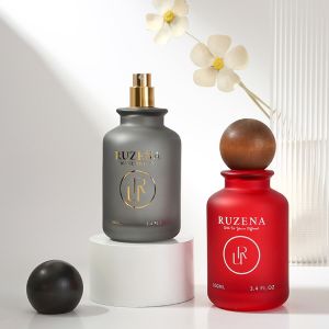 Unique Design 30ml 50ml 100ml Round Small Custom Refillable Empty Spray Glass