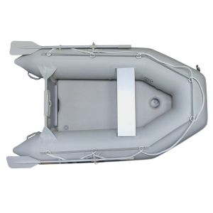 2.3 Meter Inflatable Fishing Boat Air Deck With Electric Motor 0.9mm PVC