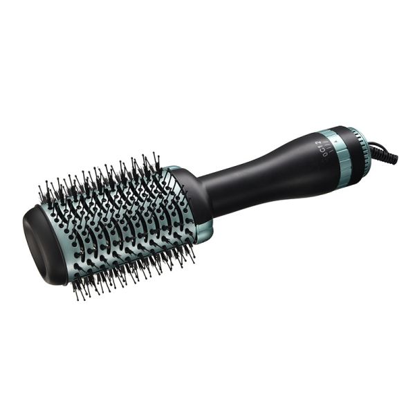 Buy 1300W Dual Voltage Hot Air Brush with 3 Temperature Adjustment Levels for Professional Hair Styling at wholesale prices