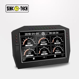 DO909 12v 7 Inch LCD 9VDC Car Racing Dashboard Gauge