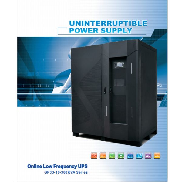 Three Phase Industrial Online UPS Low Frequency Online UPS, three phase IGBT ups systems