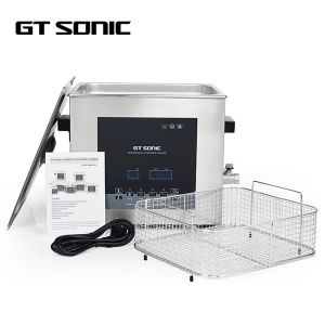 Powerful Stainless Steel Ultrasonic Cleaner 9L Digital Timer Heater