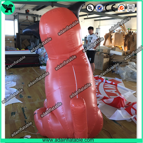 Orange Ugly Inflatable Dog,Inflatable Dog Mascot,Inflatable Dog Cartoon,Giant Dog