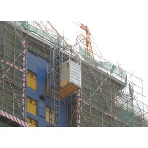 Rack Pinion 450M Man Hoist Construction Site Lift