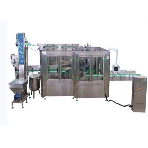 2250ml PLC Mineral Water Bottling Machine CE Gravity Filling