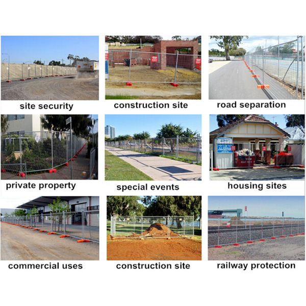 Beautiful Looking HDG Temporary Fence For Construction Mesh Pool Fence