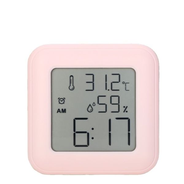 Buy Digital Indoor Termometer Hygrometer Temperature And Humidity Alarm Clock All Season at wholesale prices