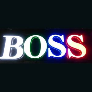 Hot Selling Outdoor Waterproof Advertising Sign Led Luminous 3d Acrylic Sign