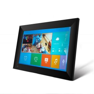 10.1" inch WIFI network cloud frame digital photo video frame with touchscreen