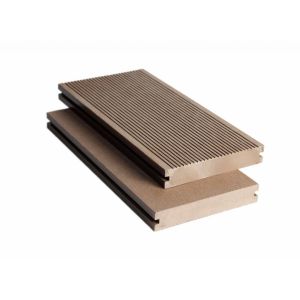 Quality Waterproof Co Extruded Solid Hard Wood Board Decking for sale