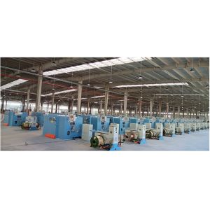 High Speed Wire Double Twisting Bunching Machine Copper Cable Manufacturing