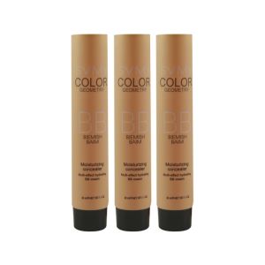 Environmentally custom cosmetic empty aluminum plastic ABL toothpaste tube with