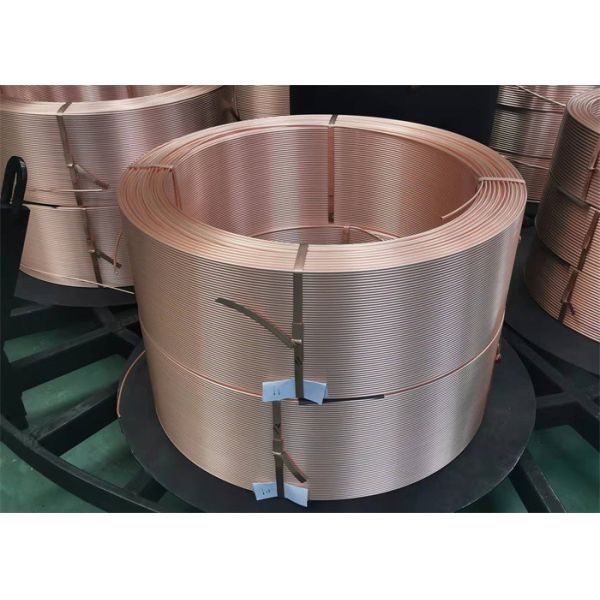 Buy ASTMB68 Level Wound Coil , Non Alloy Copper Seamless Coil Tube at wholesale prices