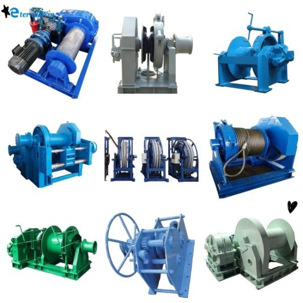 Marine Hydraulic Winch close-up view