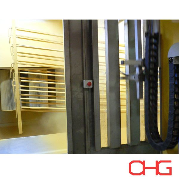 Customized Powder Coating Line with Electrostatic Spray Guns Technical Data and