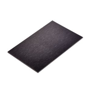 China Brushed Aluminum Composite Panel 2440mm Length Waterproof Surface on sale